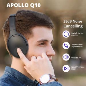 Original Tronsmart Apollo Q10 Bluetooth Headphone Active Noise Cancelling Wireless Headset with Touch/App Control