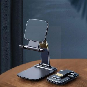 Portable Desktop Folding Lifting Bracket Mobile Phone Desktop For Phone Table Stand Portable Tablet Holder Desk Mount F0C5