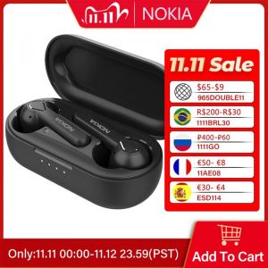 Nokia BH-205 TWS Bluetooth Wireless Earphone Touch Control Dynamic Earbuds AI Control Gaming Headset Stereo With Mic Headphones