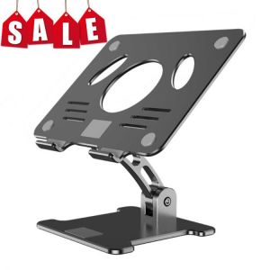 Universal Tablet Desktop Stand For IPad 12.9 Inch Metal Foldable Tablet Holder For Samsung Xiaomi Huawei Phone Tablet