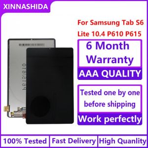 Tablet LCD For Samsung Galaxy Tab S6 Lite P610 P615 SM-P610 SM-P615 LCD Display Touch Screen Glass Panel Digitize Assembl