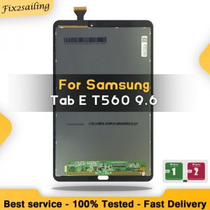 New For Samsung Galaxy Tab E 9.6 SM-T560 T560 SM-T561 LCD Display Touch Screen Digitizer Matrix Panel Tablet Assembly Parts