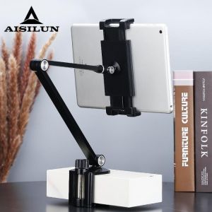 Tablet Holder Ipad Stand Adjustable For Mobile Phone Mount Smartphone Cradle Ipad Pro Accessories 6 To 13Inch Long Arm Bracket