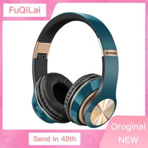 HIFI Wireless Headphones 3D Stereo Bluetooth Headset Foldable Gaming Earphones With Mic TF Card Noise Reduction Earbuds