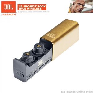 JBL UA Project Rock True Wireless Bluetooth Headphone Original In-Ear IPX7 Game Stereo Headsets with Mic Earbuds Sport Earphone