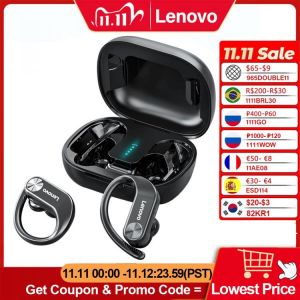 Lenovo LP7 TWS Wireless Earphone Bluetooth Headphone Sport Waterproof Headset Dual Stereo Bass With Mic LED Display Long Standby