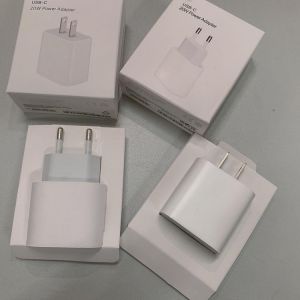 10pcs/lot 20w PD Charger Fast Charging Original EU US Plug For Phone 12 pro max 11 Pro XS XR 12 Mini With Retail Packaging