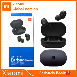 Xiaomi Redmi Airdots 2 TWS Bluetooth Earphone Global Version Mi True Wireless Earbuds Basic 2 Game Earphone Mode Automatic Link