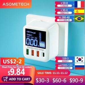30/40W Quick Charge QC3.0 USB Charger Wall Travel Mobile Phone Adapter Fast Charger USB Charger For iPhone Xiaomi Huawei Samsung