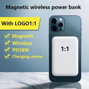 Portable Magnetic Wireless NEW Power Bank Mobile Phone External 5000mAh Battery For iphone 13 12 13Pro 12Pro Max Mini Powerbank
