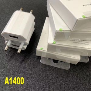 10pcs/lot Original Quality A1400 EU Plug USB Wall Charger AC Power Adapter for i phone 8 7 6 6S 5 5S plus with retail box Packag