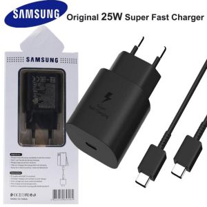 Samsung Galaxy S21 Note 20 10 Ultra S20 A70s 25w Eu Plug Pd Fast Charge Portable Charger Usb C Quick Charging Adapter Cargador