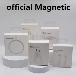 Official Original 20W 15W Magnetic Wireless Charger USB-C For Apple iphone 13 12 x xs 11 Pro Max Airpods Pro Xiaomi HUAWEI Phone