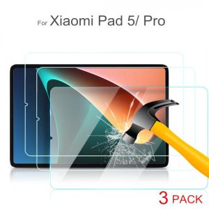 3Piece Glass Protector for Xiaomi Pad 5 Mi pad 5 Pro Screen Protective Film for Xiaomi MiPad 1 2 3 4 5 Screen Protectors