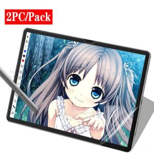 Paintings Film Screen Protectors For Samsung Galaxy Tab S7 FE S6 Lite 12.4 S7 11 S7 Plus A7 Drawing Anti-Glare Mate Writing Film