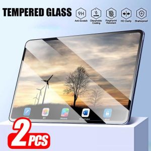 2Pcs 9H Full Tempered Glass For Lenovo Tab M8 FHD HD M10 REL Plus Gen 2 M7 E10 E8 E7 Screen Protector