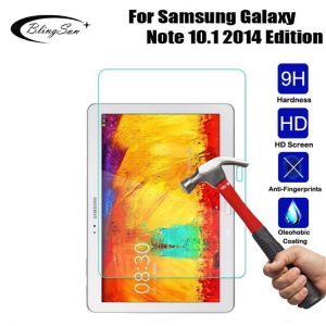 HD Tempered Glass For Samsung Galaxy Note 10.1 2014 Edition P600 P601 P605 Screen Protector Explosion proof Protective Film 2.5D