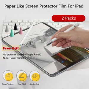 Paper Like Matte Write Painting Screen Protector Film For iPad Pro 11 9th 10.2 2021 2019 Air 4 10.9 2020 Mini 4 5 6 7 8 10.5 9.7