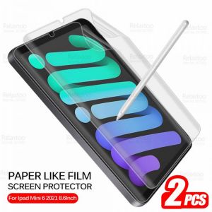 2pcs Paper Like Film For Apple iPad Mini 6 Screen Protector Mini6 2021 6Th 8.3 Inch A2568 Writing Painting Matte Cover Soft Film