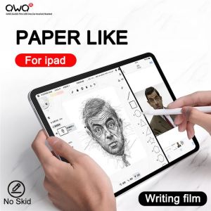 PET Write Painting Soft Film Screen Protector For Apple iPad 2 3 4 5 6 Mini 1 2 Air 2 3 Pro 2020 9.7 11 10.2 Film Paper