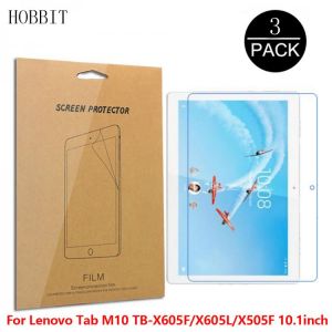 3PCS Screen Protector For Lenovo Tab M10 TB-X605F TB-X605L TB-X505F 10.1inch Tablet Clear LCD Anti-Scratch Protective PET Film