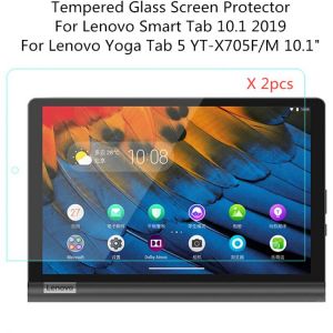 2pcs 9H Tempered Glass Screen Protector For Lenovo Yoga Tab 5 YT-X705F YT-705M Smart Tab 2019 10.1 inches Tablet Protective Film
