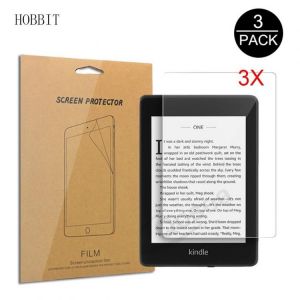 3Pack Clear LCD Shield Film For All New Kindle Paperwhite 10th Gen 2018 Release 6inch Tablet Anti-Scratch Guard Screen Protector