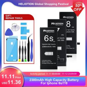 Heliotion Battery For Iphone 6s Iphone 8 2380 mAh High Capacity Iphone 7 Battery Li-Polymer With Repair Tools Kit