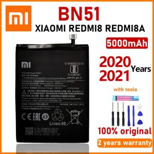 Xiao Mi New 100% Original BN51 5000mAh Battery For Xiaomi Redmi 8 Redmi 8A Mobile Phone Batteries Batteria With Gift Tools
