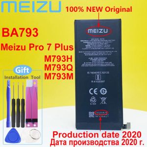 NEW Original BA793 For Meizu Pro 7 Plus Battery M793H/M793M/M793Q BA792 For Meizu Pro 7 Battery M792H/M792Q/M792C + Gift Tools
