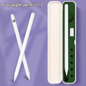 1PC Pencil Holder Case For Apple Pencil Storage Box Portable Hard Cover Travel Case For Airpods Air Pods Apple Pencil Accessorie