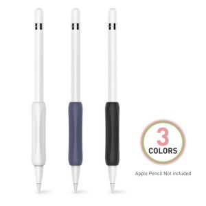 3pcs/set ​Soft Silicone Grip for Apple Pencil 1/2 Protective Case Anti-scratch Shockproof Non-slip Sleeve for Stylus Pen Writing