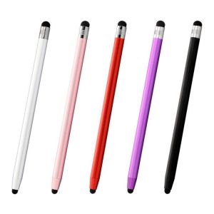 Stylus Pen for Touch Screens 2 in 1 Rubber Tips Capacitive Stylus Pencil for Xiaomi Huawei iPhone iPad Andoird Phone Tablet
