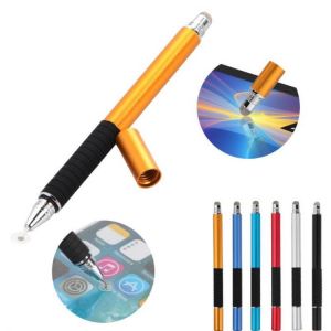 2 in 1 Mutilfuction Fine Point Round Thin Tip Touch Pen Capacitive Stylus Pen for iPad iPhone All Mobile Phones Tablet