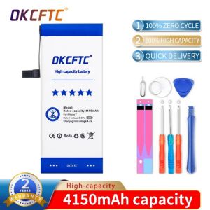 4150mAh New AAAAA zero-cycle high-quality battery for iPhone 6s Batteries For iPhone 6S mobile phone battery tool sticker