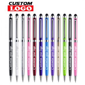 100pcs/Lot Stylus Pen Universal Capacitive 2 In1 Touch Screen Drawing For iPad 1 2 3 iPhone Tablet Smartphone Free Custom Logo