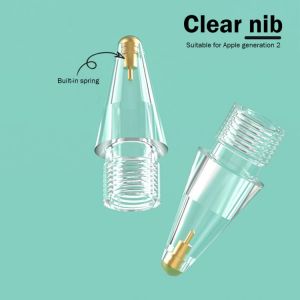 Stylus Nib Transparent Replacement Nib Spare Nib For Apple Pencil First Generation And Second Generation Punta Apple Pencil