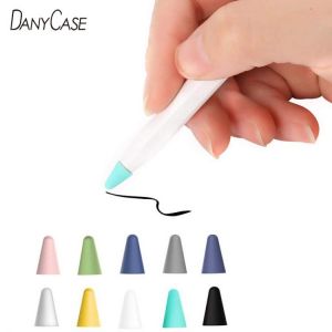 10pcs Protective Case For Apple Pencil 1 2st Pen Point Stylus Penpoint Cover Silicone Protector Case For Apple Pencil 2 Case