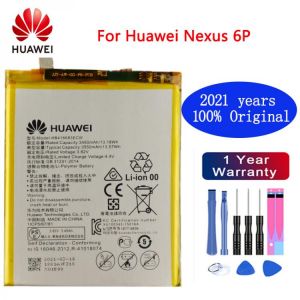 Huawei 100% Original battery HB416683ECW 3450mAh for Huawei Nexus 6P H1511 H1512 Original Replacement Battery with Free Tools