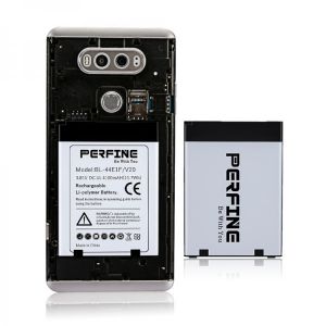 Perfine 4100 mAh Mobile Phone LG V20 Battery BL44E1F Big Capacity Replacement for H915 H910 H990 TPU Case USB-C C to C Cable