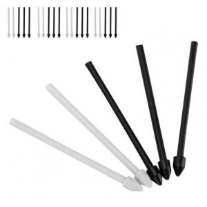 5pcs Replacement Tip Replacement Touch Screen Stylus Pen Tip for Samsung Tab 6/7 Note 10/20 Stylus Pen Spare Nib with Metal Clip