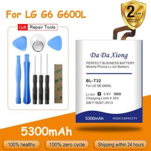 Free Shipping 5300mAh BL-T32 Battery For LG G6 G600L G600S H870 H871 H872 H873 LS993 US997 VS988 Replacement Bateria