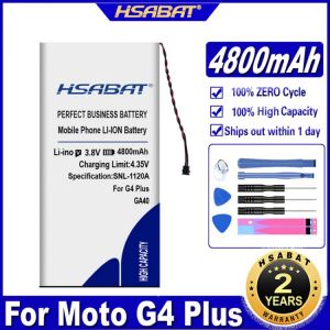HSABAT 4800mAh GA40 Battery for Motorola Moto G4 for G4 Plus XT1625 XT1622 XT1642 XT1640 xt1626 XT1644 XT1643 SNN5970A