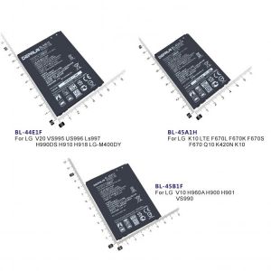 Phone Battery BL-44E1F BL-45A1H BL-45B1F For LG V20 VS995 US996 LS997 K10 LTE F670L K S Q10 K420N V10 H960A H900 VS990 Batteries