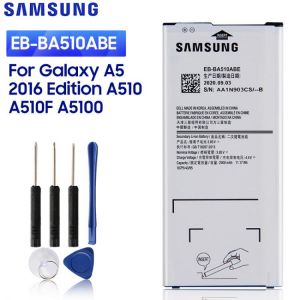 SAMSUNUG Original Replacement Battery EB-BA510ABE For Samsung Galaxy A5 2016 Edition A510 A510F A5100 A510M A510M/DS 2900mAh