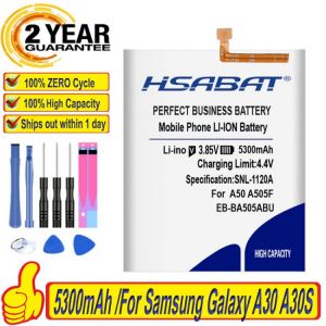 100% Original HSABAT 5300mAh EB-BA505ABN EB-BA505ABU Battery For Samsung Galaxy A50 A505F SM-A505F