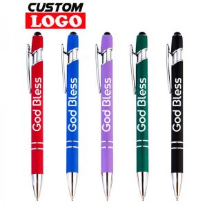 100pcs/Lot 2 in 1 Capacitive Drawing Stylus Ballpoint Pen Touch For IPad IPhone Tablet Smartphone Wholesale Free Custom Logo