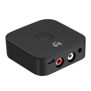 B11 Wireless NFC Bluetooth-compatible 5.0 Audio Receiver Adapter 3.5mm Jack AUX to 2 RCA Stereo Speaker Car Kit