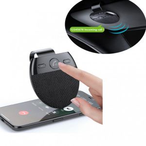USB Wireless Vehicle Car V5.0 Speakers Handsfree Car Kit Hands-free Bluetooth-compatible Speakerphone Sun Visor Car Accessories