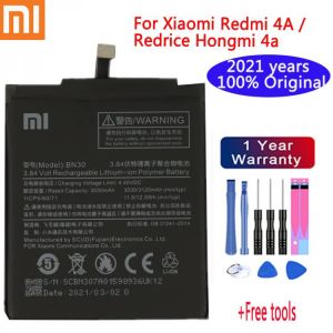 2021 years 100% Original Battery BN30 ForXiaomi Redmi 4A Redrice Hongmi 4A Lithium Polymer Replacement Bateria Free Repair Tools